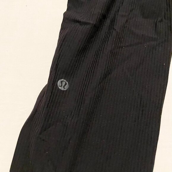 Lululemon Base Pace High Rise Tight Leggings Ribbed Womans Size 10 - Picture 11 of 14
